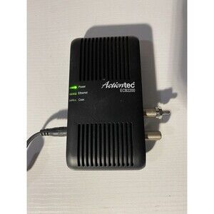 Actiontec ECB2200 MoCA Ethernet to Coax Network Adapter w/ Power Supply | Tested